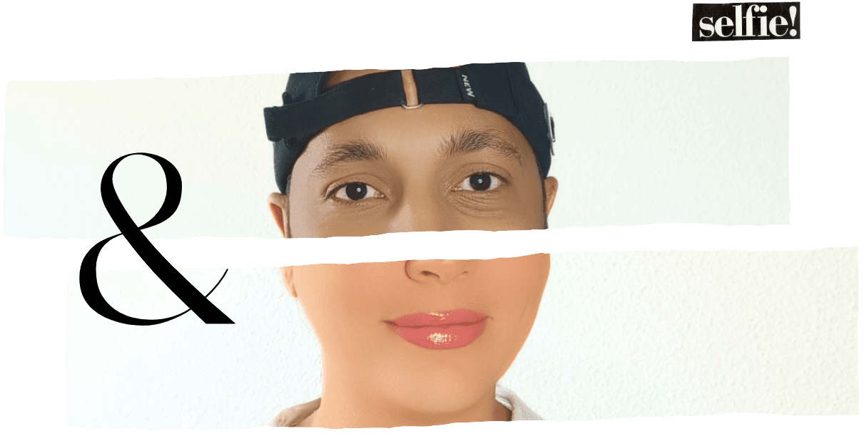 image séparer en deux avec le visage des concepteurs du site